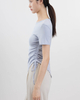 Slim-fit Side Drawstring T-shirt