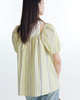 Fake Two One-line Shoulder Tops