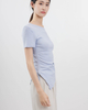 Slim-fit Side Drawstring T-shirt