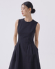 Lisse Fit and Flare Midi Dress
