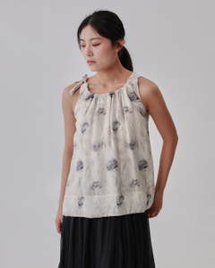 Ruch Round Neck Floral Tank