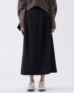 High-waisted, Elegant And Versatile Umbrella Skirt