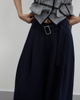 High-waisted Skirts And Trousers That Exude A Slender And Elegant Demeanor