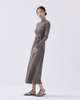 Serena Fitted Long Sleeves Midi Dress