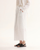 4148 Linen Half Skirt