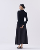 High Neck Irregular Hem Top