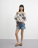 Distinctive Ripped Denim Shorts