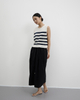 A Stylish Color-matching Striped Vest