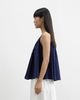 Korean-style Vacation-style Pleated A-line Vest