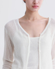 A Two-piece Set of Versatile And Elegant Knitted Halter Tops