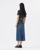 Amelia Midi Denim Skirt