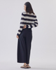 Striped Ice Silk Knitwear