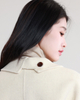 Sheepwool Coat with Lapel