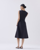 Lisse Fit and Flare Midi Dress