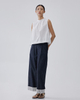 Frilled Collared Tank Top