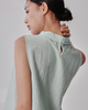 Tiana High Neck Relaxed Fit Tank