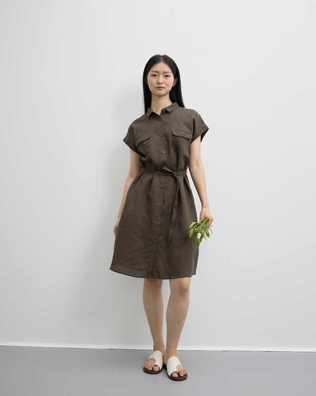 Breathable And Cool Linen Dress