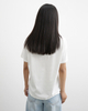 Korean Version Letter Round-neck T-shirt