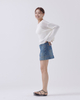 Phyllis Mini Denim Skirt