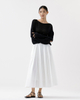 Roshni Pleated Flare Skirt