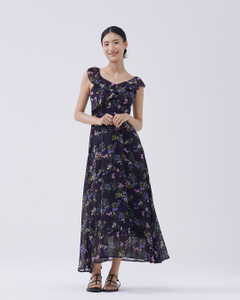 Floral Mesh Dress