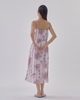 Adalynn Pleated Printed Dress
