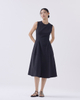 Lisse Fit and Flare Midi Dress