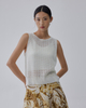 Edna Eyelet Tank