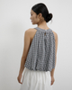 A Light Off-the-shoulder Halter Top