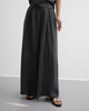 A Two-piece Set of French Linen Sleeveless Tank Tops And Wide-leg Pants