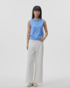 Polo Collar Sleeveless Vest