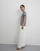 Korean-style Striped V-neck Short-sleeved T-shirt