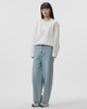 Straight-leg Light-colored Jeans