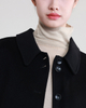 Sheepwool Coat with Lapel