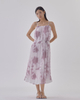 Adalynn Pleated Printed Dress