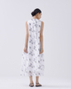 High Neck Tank Mesh Dress