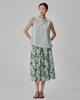 Tiana High Neck Relaxed Fit Tank