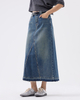 Gabbie Flare Denim Skirt