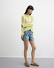 A Simple Hooded Sweatshirt with A Relaxed Feel