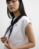 Waistcoat, T-shirt, Top, Silk Scarf