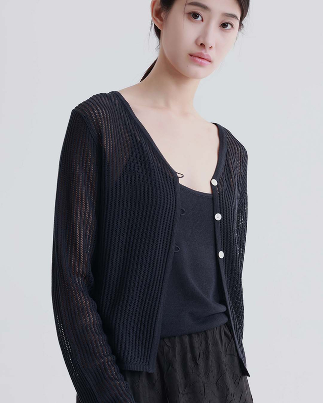A Two-piece Set of Versatile And Elegant Knitted Halter Tops