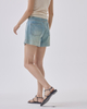 Piper Cotton Denim Shorts