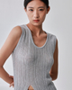 Ember Round Neck Side-Slit Tank