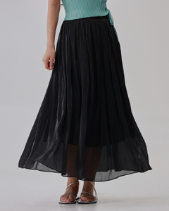 Tory Pleated Maxi Skirt