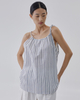 Becca Striped Halter Swing Tank