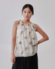 Ruch Round Neck Floral Tank