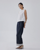 Frilled Collared Tank Top