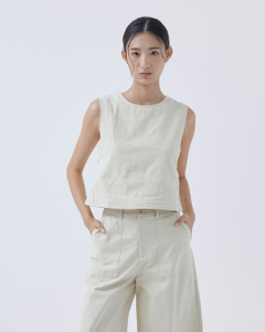 Dazale Round Neck Cropped Tank