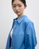 Long-sleeved Cartoon Embroidered Shirt