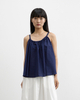 Korean-style Vacation-style Pleated A-line Vest